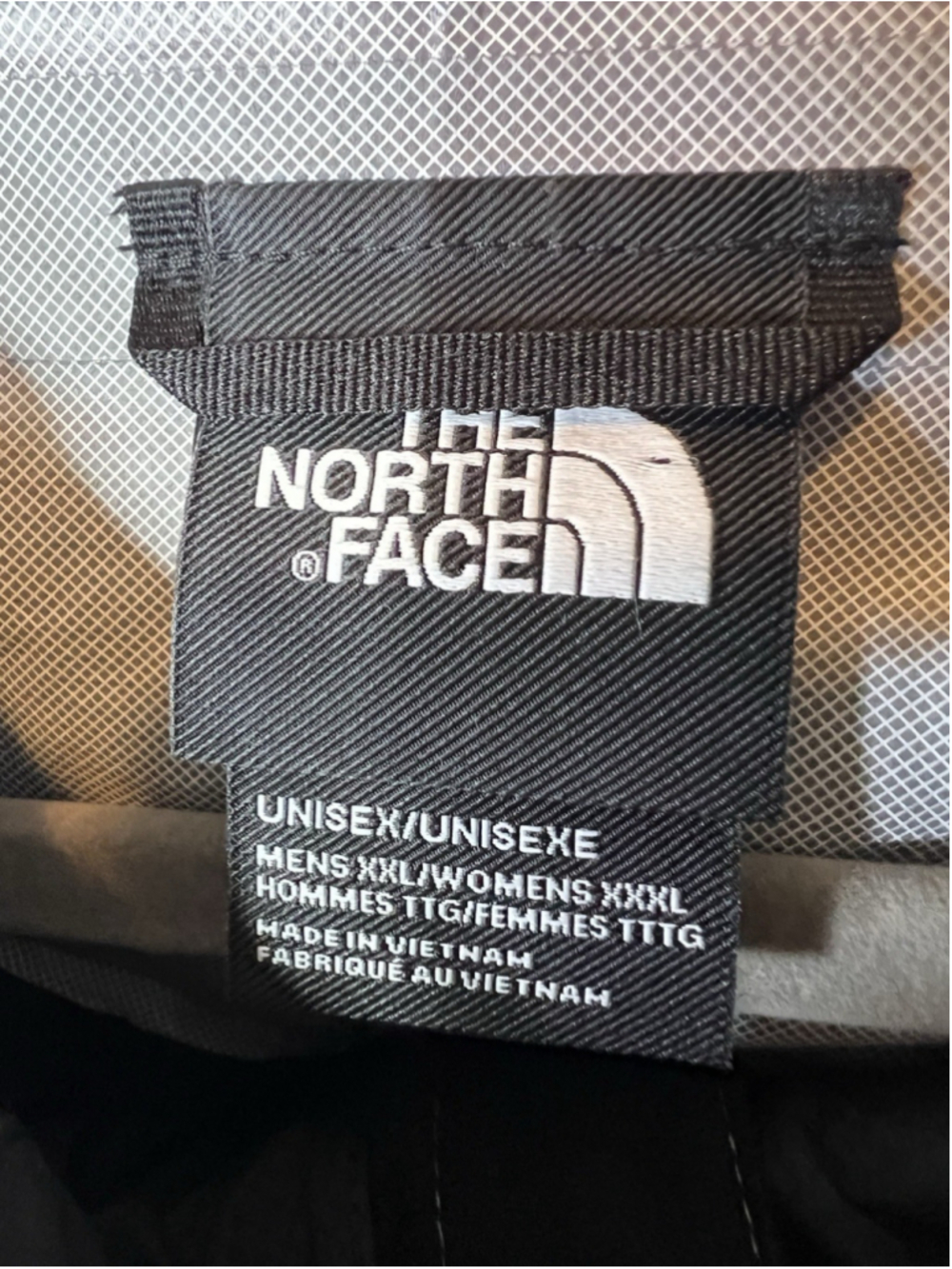 The North Face Men’s XXL Packable LT Rain Parka Jacket Black Hiking Travel - Picture 12 of 13